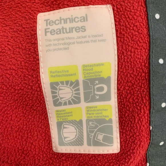 Mexx , girl size 9-12 months, charcoal grey white polka dot spring/fall jacket - Picture 8 of 13